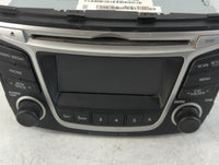 2014 Hyundai Accent Radio AM FM Cd Player Receiver Replacement P/N:96170-1R1564X Fits OEM Used Auto Parts - Oemusedautoparts