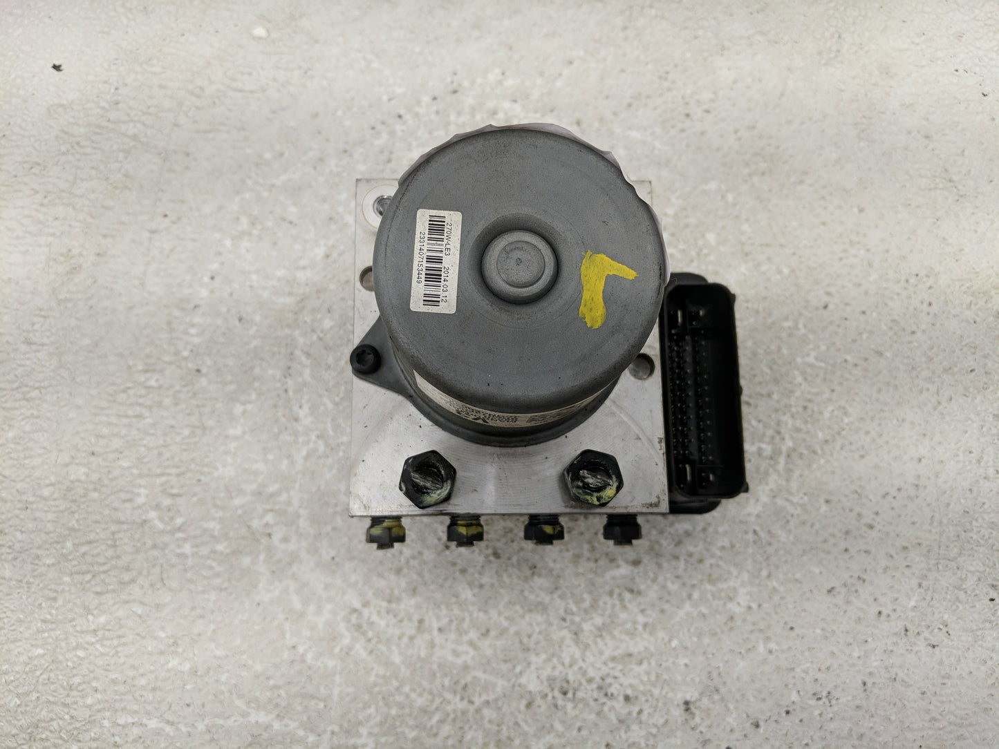 2012-2014 Hyundai Azera ABS Pump Control Module Replacement P/N:BH6013F520 58920-3V300 Fits Fits 2012 2013 2014 OEM Used Aut