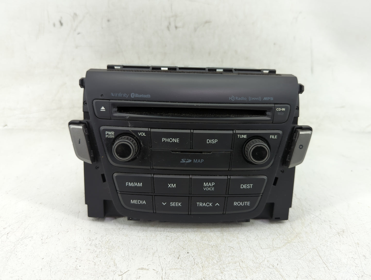 2012-2014 Hyundai Azera Radio AM FM Cd Player Receiver Replacement P/N:96560-3V7004X Fits Fits 2012 2013 2014 OEM Used Auto 