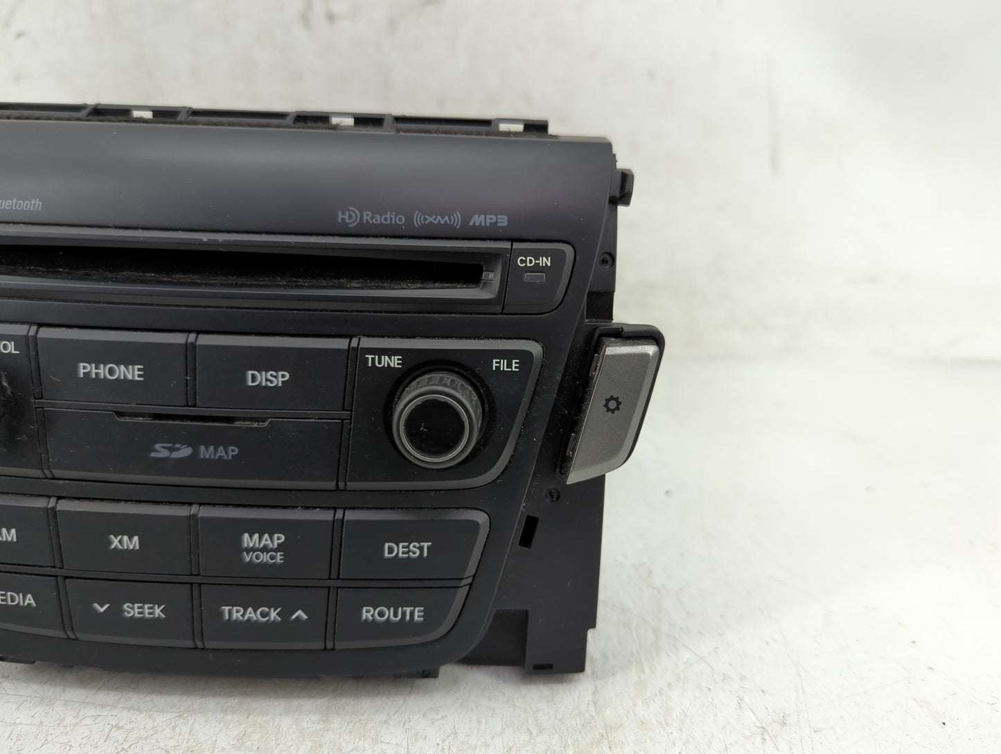 2012-2014 Hyundai Azera Radio AM FM Cd Player Receiver Replacement P/N:96560-3V7004X Fits Fits 2012 2013 2014 OEM Used Auto 