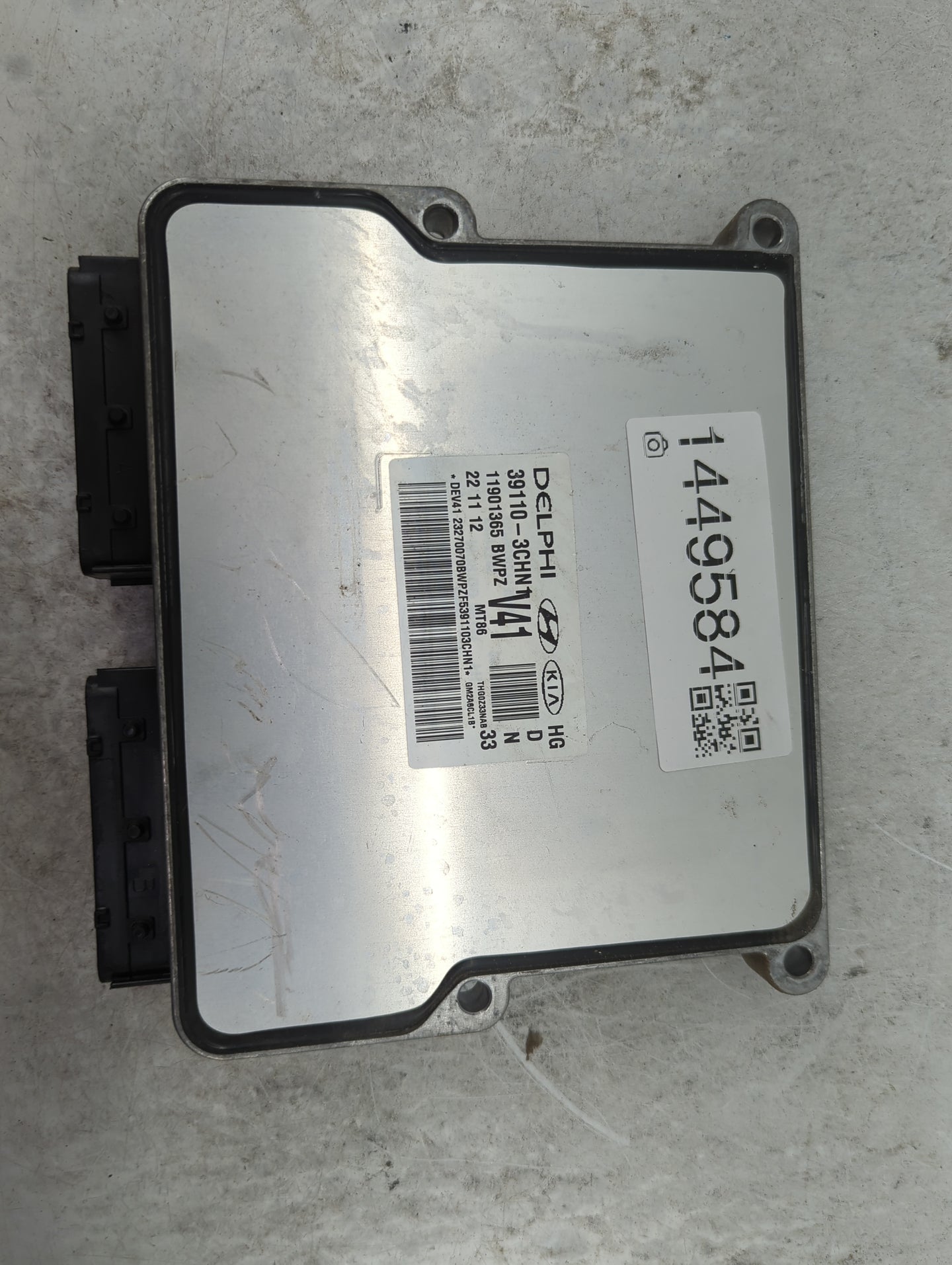 2012-2014 Hyundai Azera PCM Engine Control Computer ECU ECM PCU OEM P/N:39110-3CHN1 Fits Fits 2012 2013 2014 OEM Used Auto P