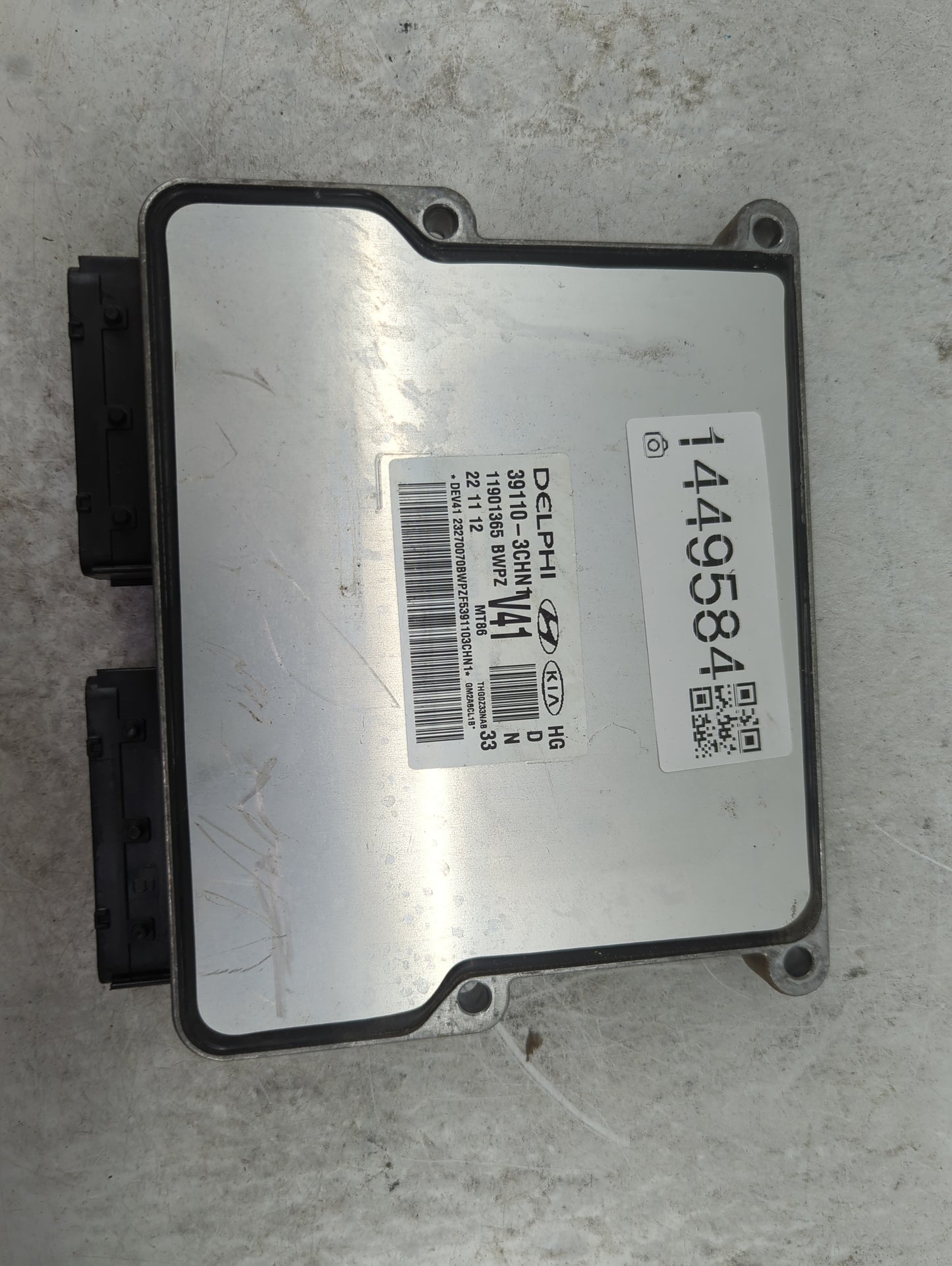 2012-2014 Hyundai Azera PCM Engine Control Computer ECU ECM PCU OEM P/N:39110-3CHN1 Fits Fits 2012 2013 2014 OEM Used Auto P