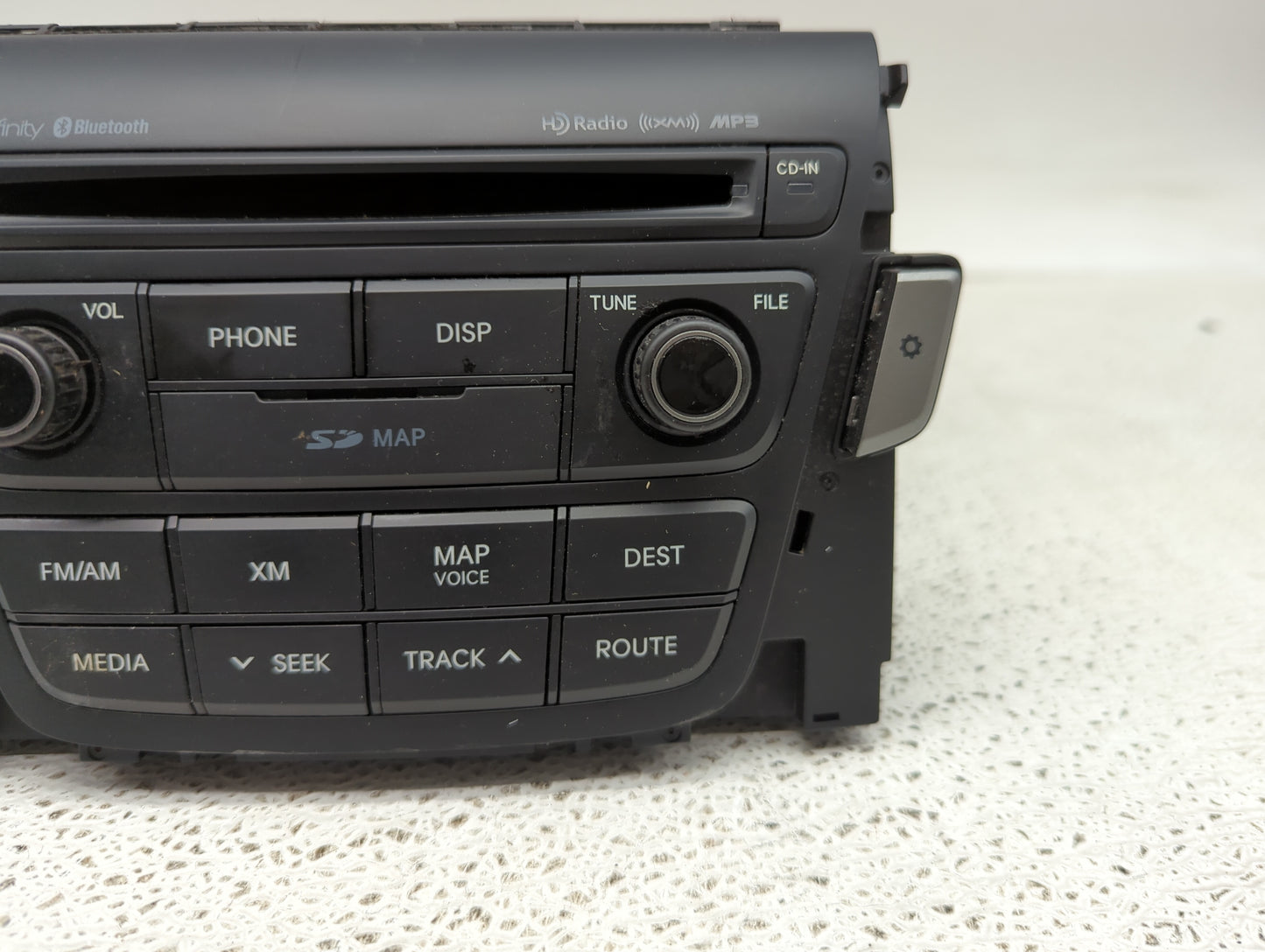 2014 Hyundai Azera Radio AM FM Cd Player Receiver Replacement P/N:96560-3V7104X Fits OEM Used Auto Parts - Oemusedautoparts1