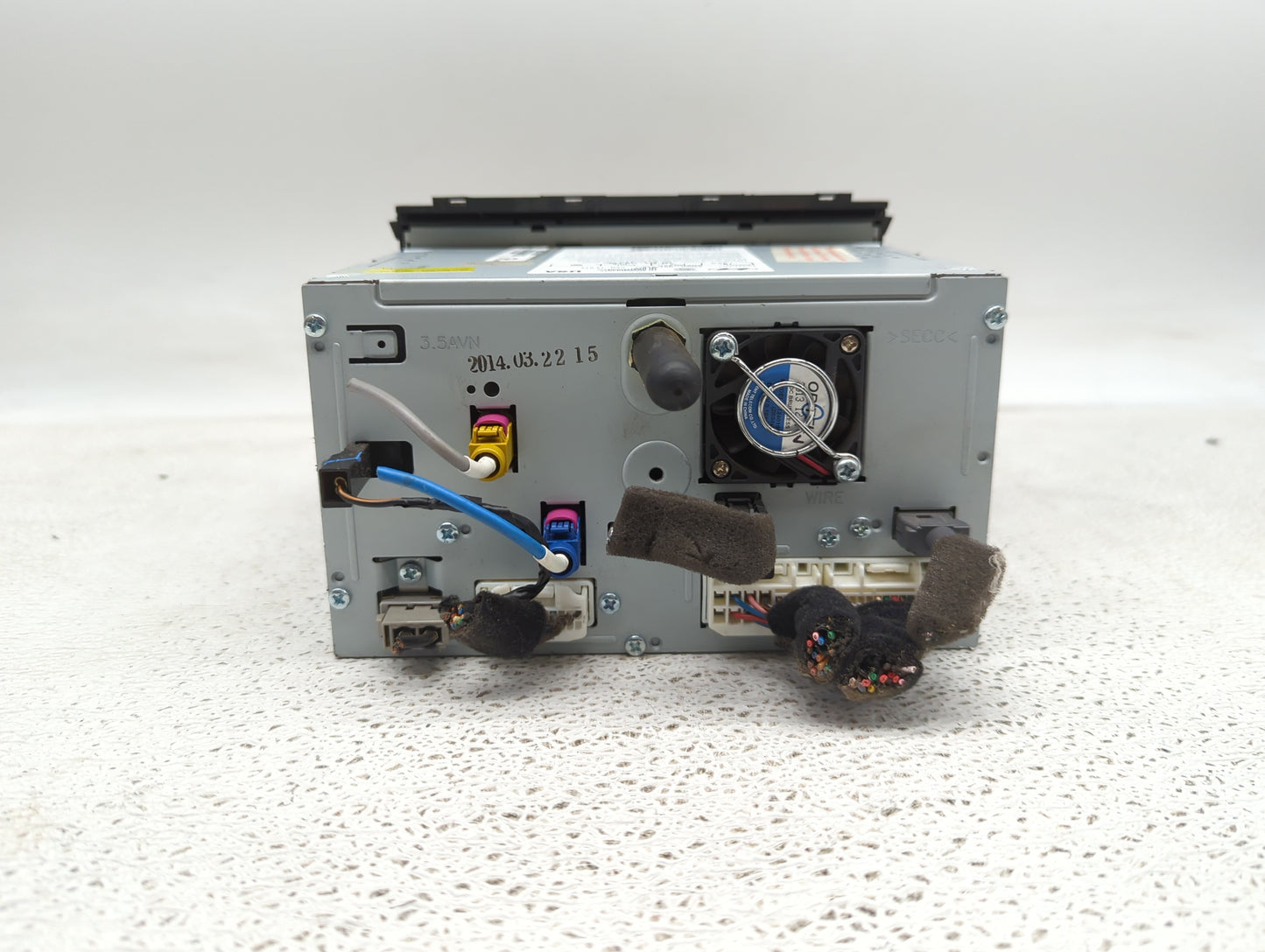 2014 Hyundai Azera Radio AM FM Cd Player Receiver Replacement P/N:96560-3V7104X Fits OEM Used Auto Parts - Oemusedautoparts1