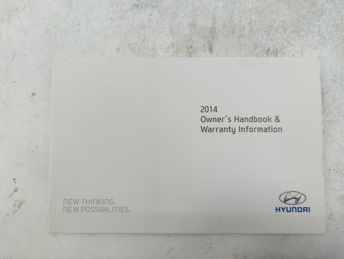 2014 Hyundai Azera Owners Manual Book Guide P/N:E3V0-EU42C OEM Used Auto Parts - Oemusedautoparts1.com