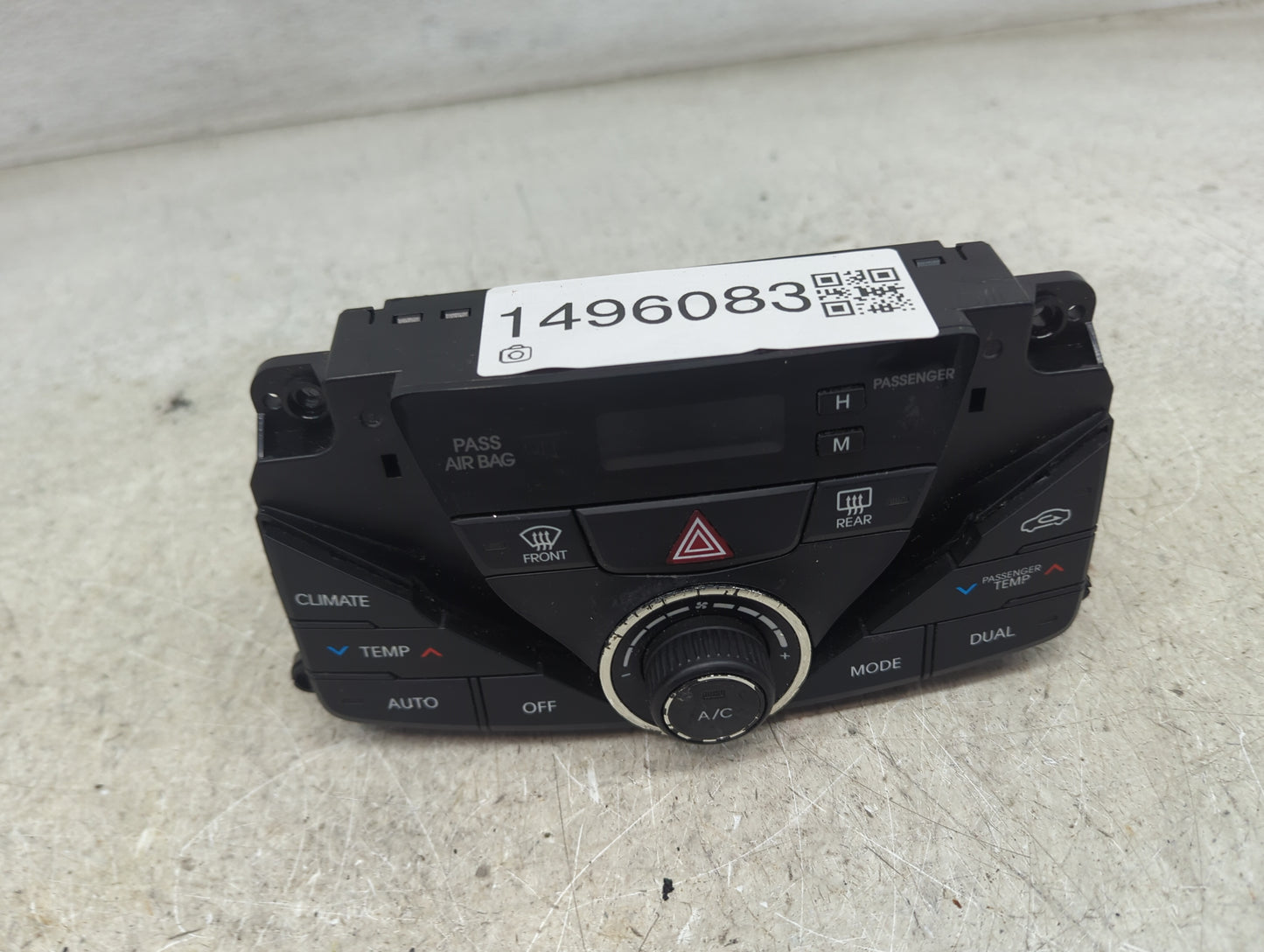 2012-2014 Hyundai Azera Climate Control Module Temperature AC/Heater Replacement P/N:972503V501 97250-3V640 Fits OEM Used Au