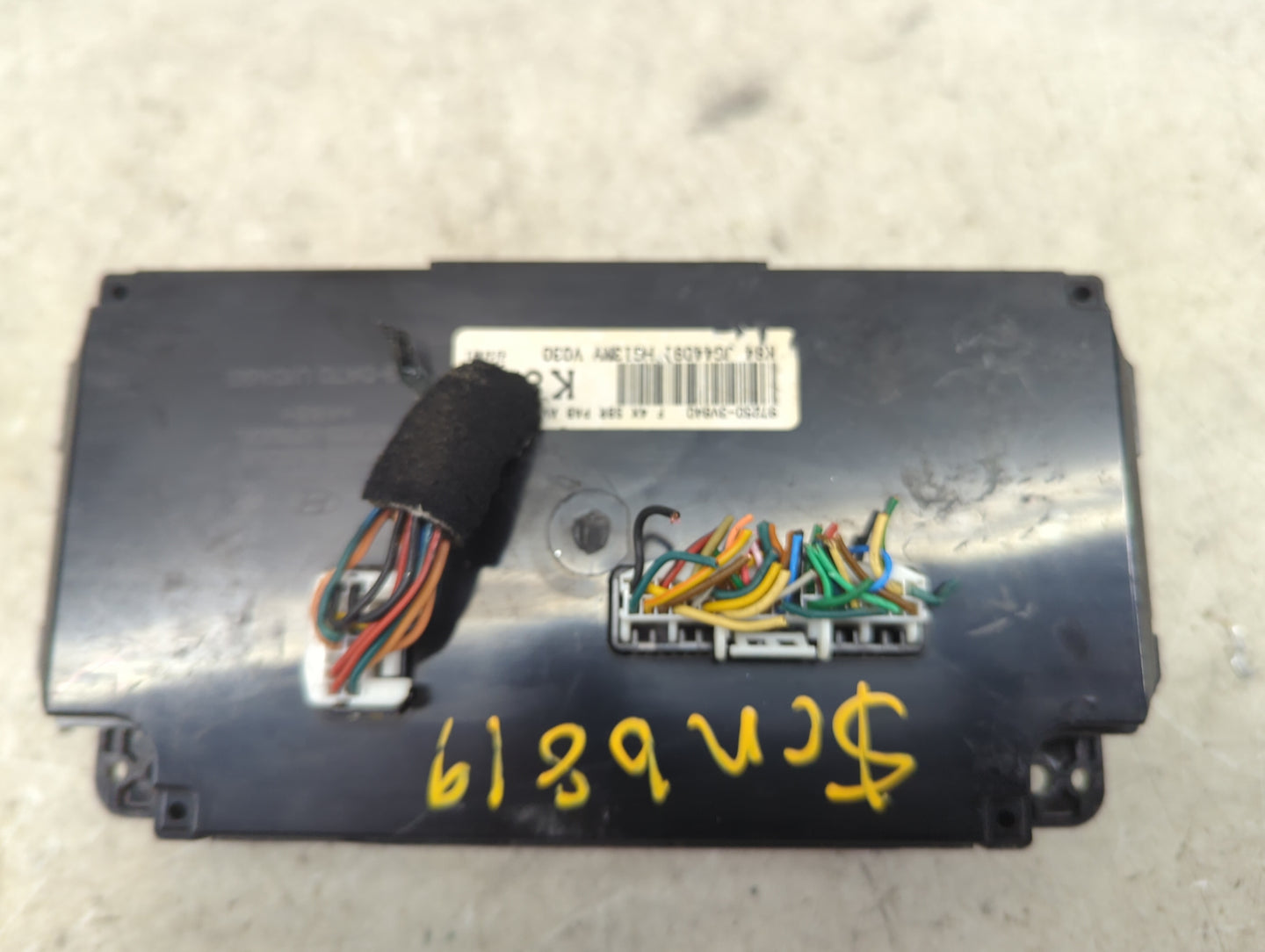 2012-2014 Hyundai Azera Climate Control Module Temperature AC/Heater Replacement P/N:972503V501 97250-3V640 Fits OEM Used Au