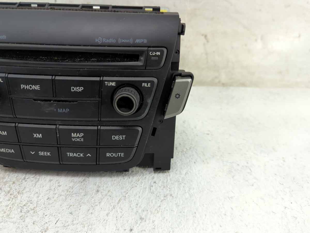 2012-2014 Hyundai Azera Radio AM FM Cd Player Receiver Replacement P/N:965603V7104X AN242HGAN Fits Fits 2012 2013 2014 OEM U