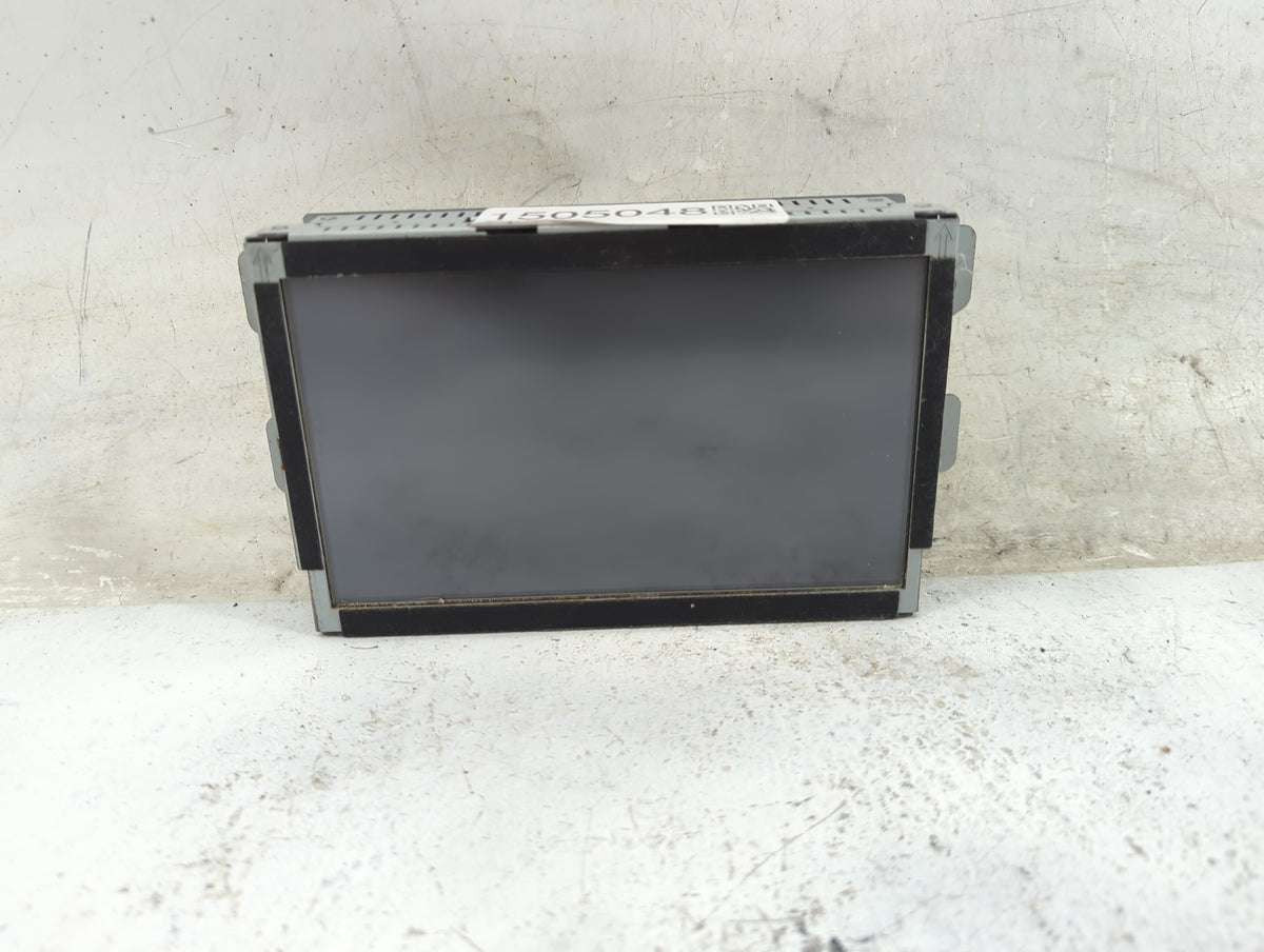 2013-2014 Hyundai Azera Information Radio Display Screen 1505048 - Oemusedautoparts1.com