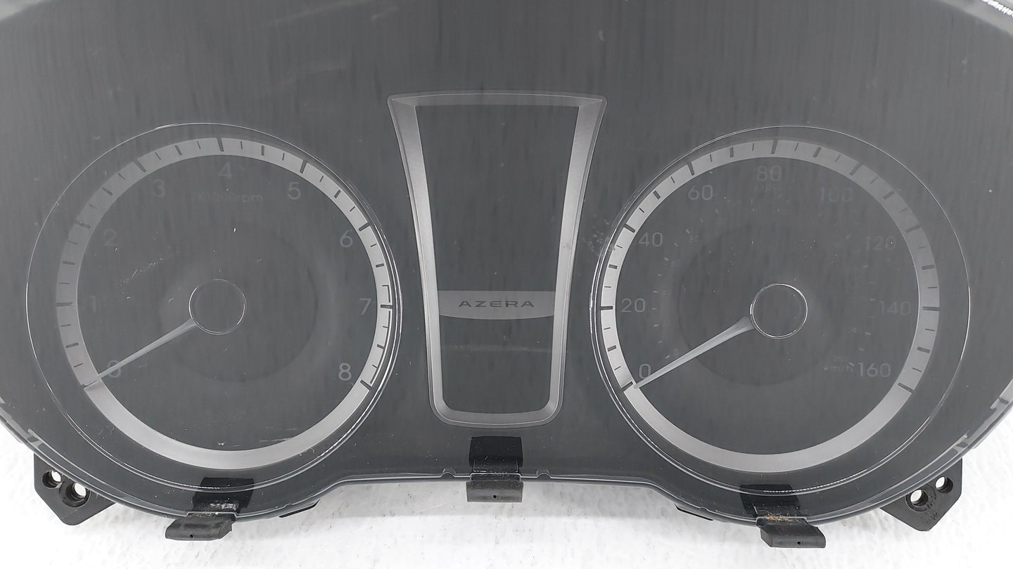 2014 Hyundai Azera Instrument Cluster Speedometer Gauges P/N:94001-3V110 Fits OEM Used Auto Parts - Oemusedautoparts1.com