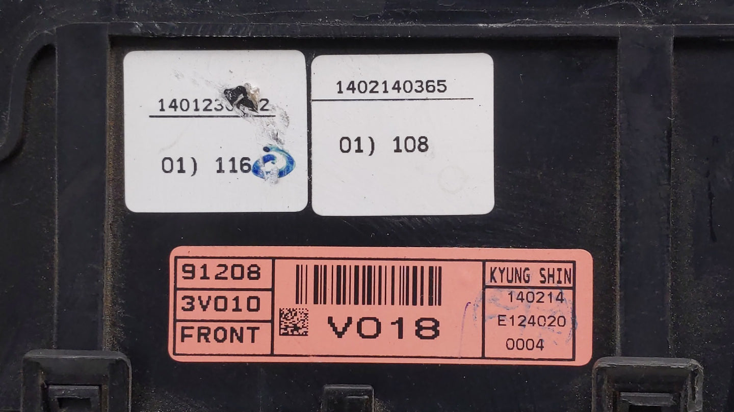 2014 Hyundai Azera Fusebox Fuse Box Panel Relay Module P/N:1402140365 Fits OEM Used Auto Parts - Oemusedautoparts1.com