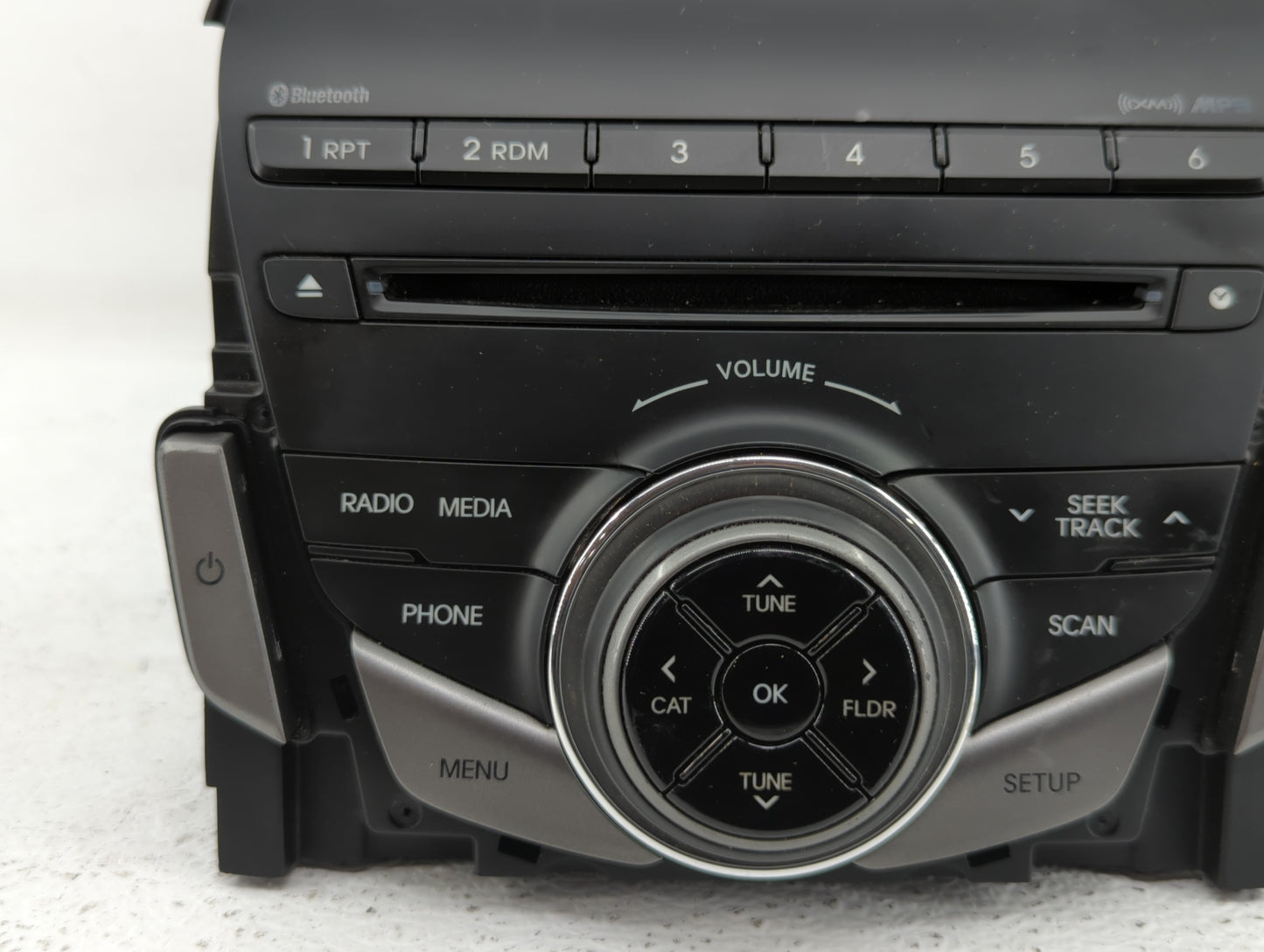 2012-2014 Hyundai Azera Radio AM FM Cd Player Receiver Replacement P/N:96170-3V8004X Fits Fits 2012 2013 2014 OEM Used Auto 
