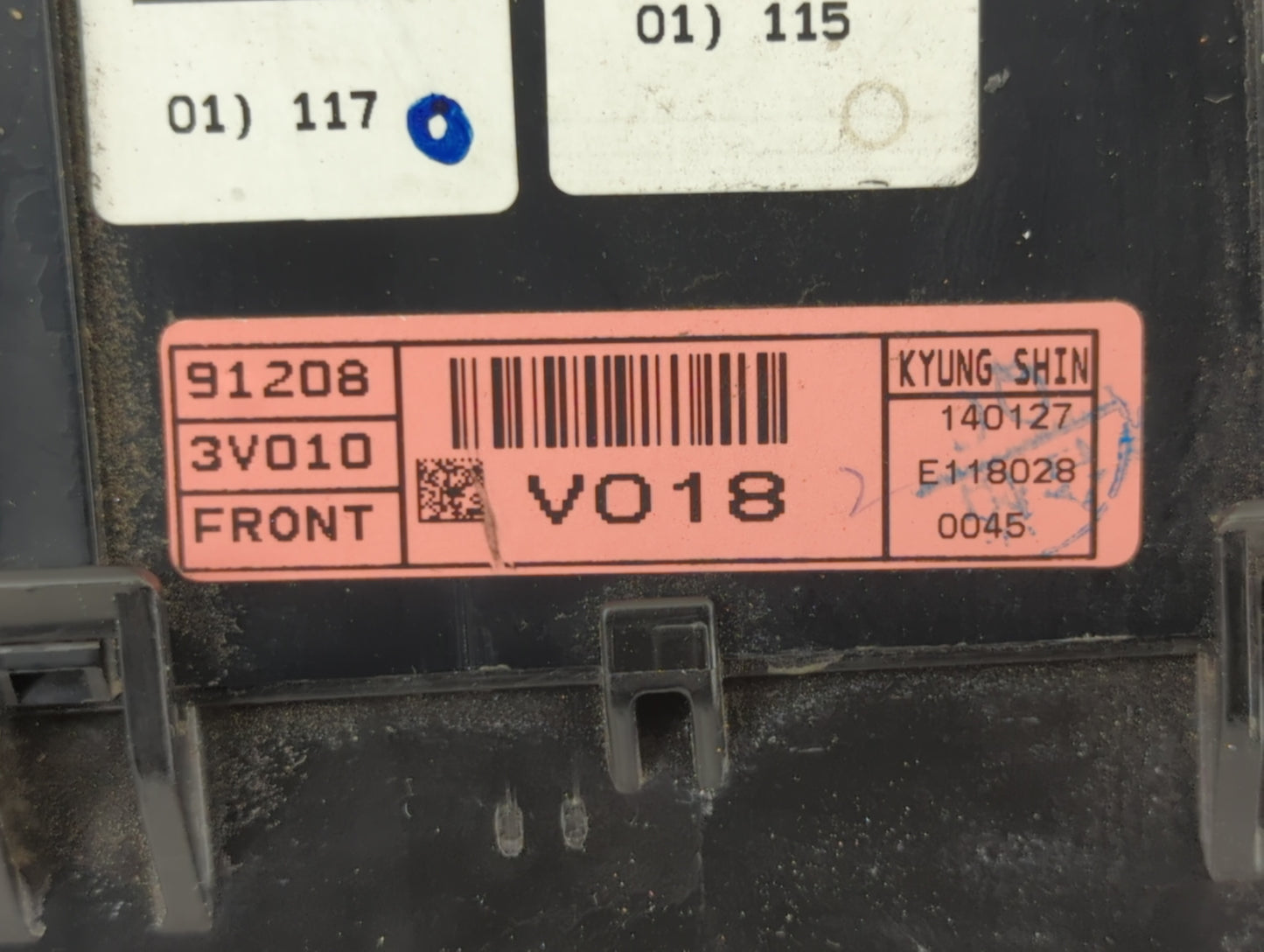 2014 Hyundai Azera Fusebox Fuse Box Panel Relay Module P/N:91208-3V010 1402140365 Fits OEM Used Auto Parts - Oemusedautopart