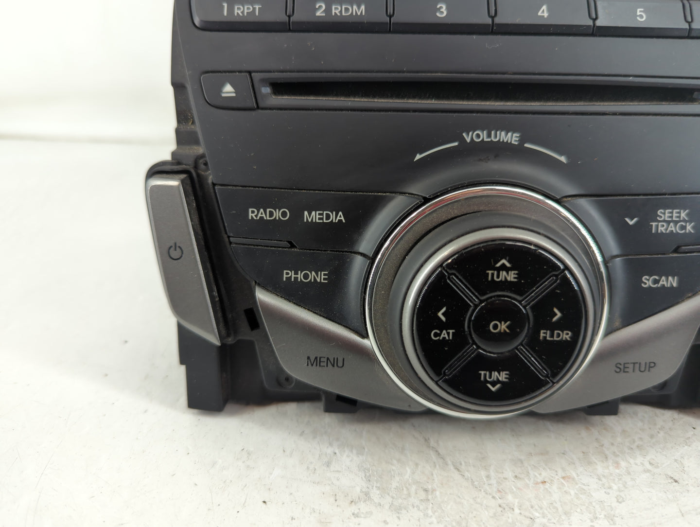 2012-2014 Hyundai Azera Radio AM FM Cd Player Receiver Replacement P/N:96170-3V8004X Fits Fits 2012 2013 2014 OEM Used Auto 