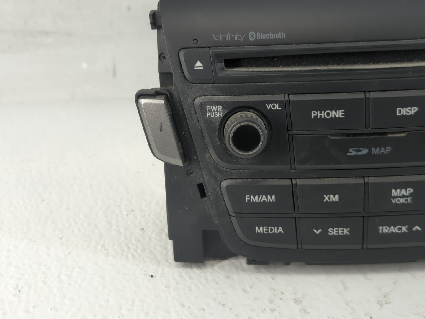 2012-2014 Hyundai Azera Radio AM FM Cd Player Receiver Replacement P/N:96560-3V7104X Fits Fits 2012 2013 2014 OEM Used Auto 