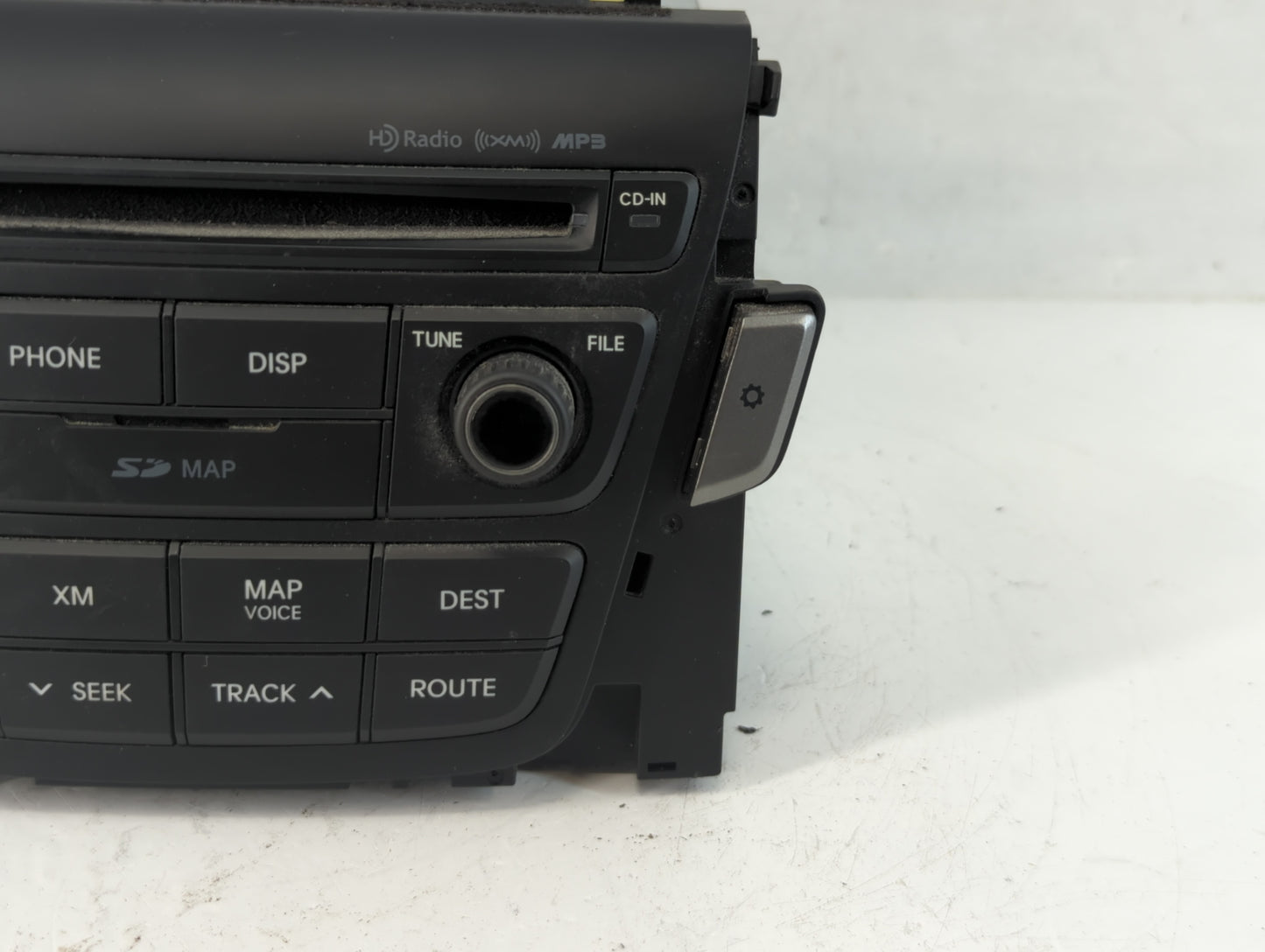 2012-2014 Hyundai Azera Radio AM FM Cd Player Receiver Replacement P/N:96560-3V7104X Fits Fits 2012 2013 2014 OEM Used Auto 