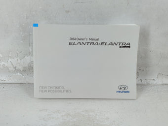 compare product 2014 Hyundai Elantra Owners Manual Book Guide P/N:E3X0-EU3NB OEM Used Auto Parts