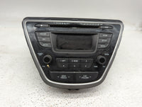 2014 Hyundai Elantra Radio AM FM Cd Player Receiver Replacement P/N:96170-3X156GU Fits OEM Used Auto Parts - Oemusedautopart