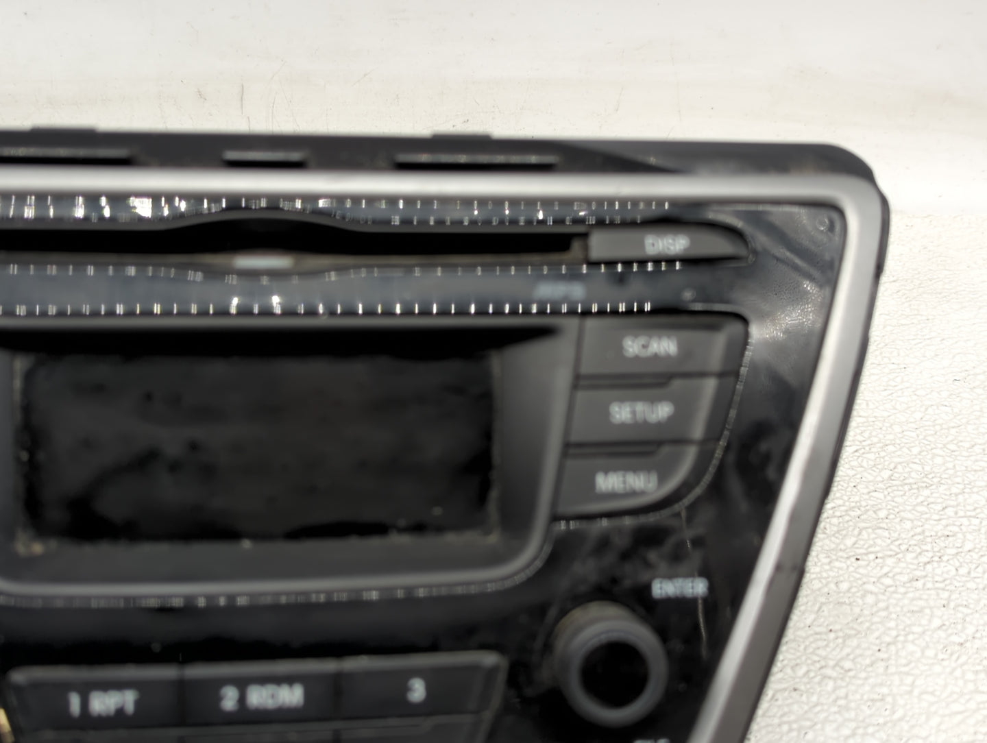 2014 Hyundai Elantra Radio AM FM Cd Player Receiver Replacement P/N:96170-3X156GU Fits OEM Used Auto Parts - Oemusedautopart