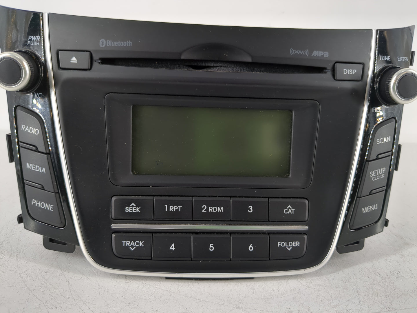2014-2015 Hyundai Elantra Radio AM FM Cd Player Receiver Replacement P/N:96170-A5160GU Fits Fits 2014 2015 OEM Used Auto Par