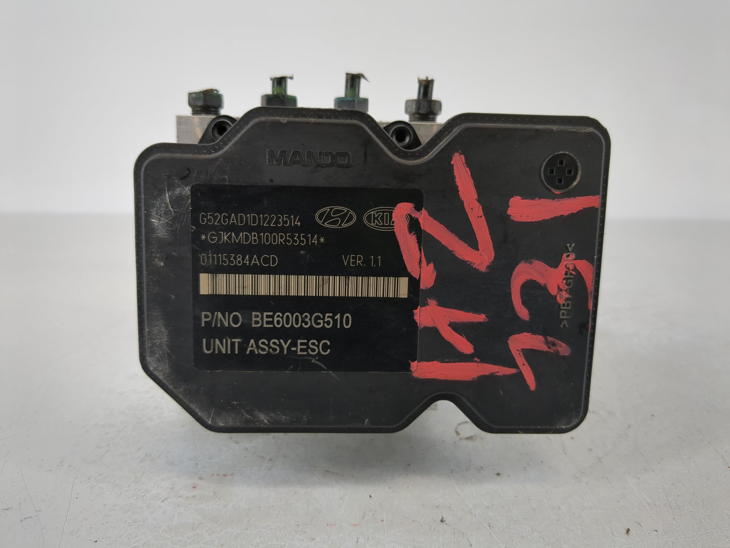 2014-2016 Hyundai Elantra ABS Pump Control Module Replacement P/N:58920-3X630 Fits Fits 2014 2015 2016 OEM Used Auto Parts -