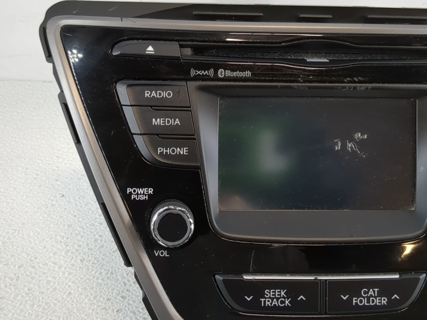 2014-2016 Hyundai Elantra Radio AM FM Cd Player Receiver Replacement P/N:96180-3X165GU Fits Fits 2014 2015 2016 OEM Used Aut