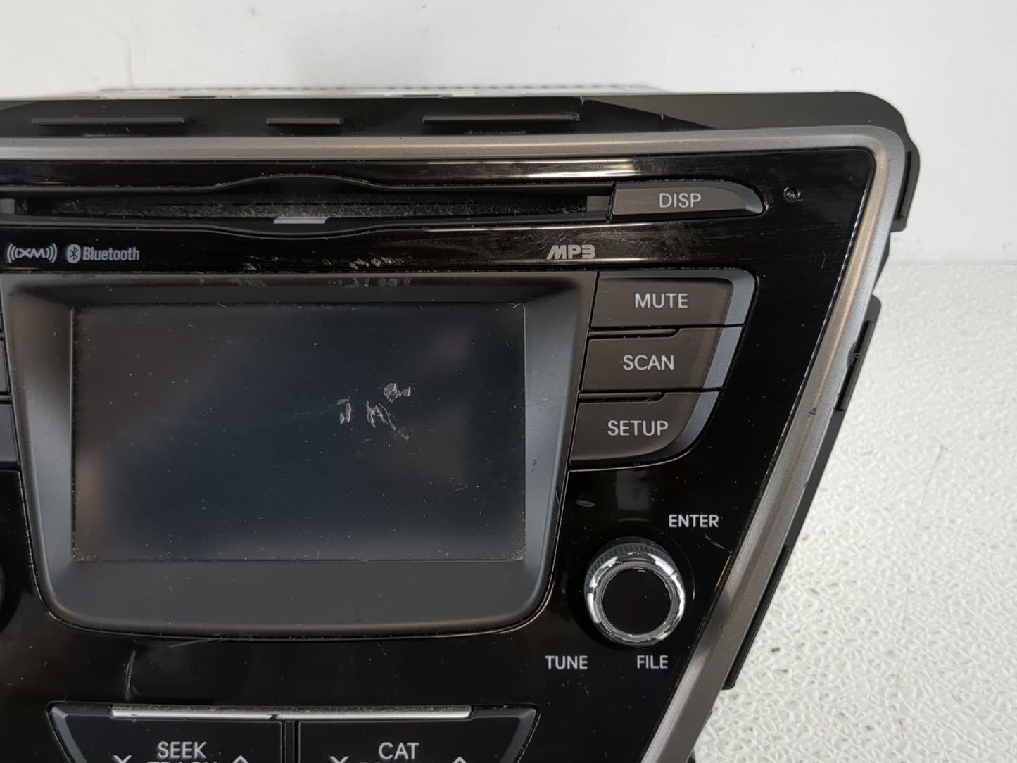 2014-2016 Hyundai Elantra Radio AM FM Cd Player Receiver Replacement P/N:96180-3X165GU Fits Fits 2014 2015 2016 OEM Used Aut