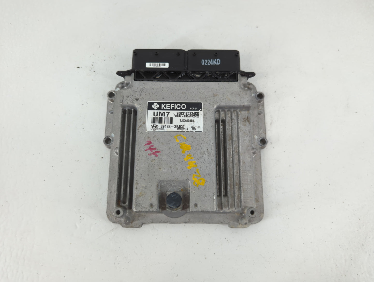 2014-2016 Hyundai Elantra PCM Engine Control Computer ECU ECM PCU OEM P/N:39133-2EJC0 Fits Fits 2014 2015 2016 OEM Used Auto