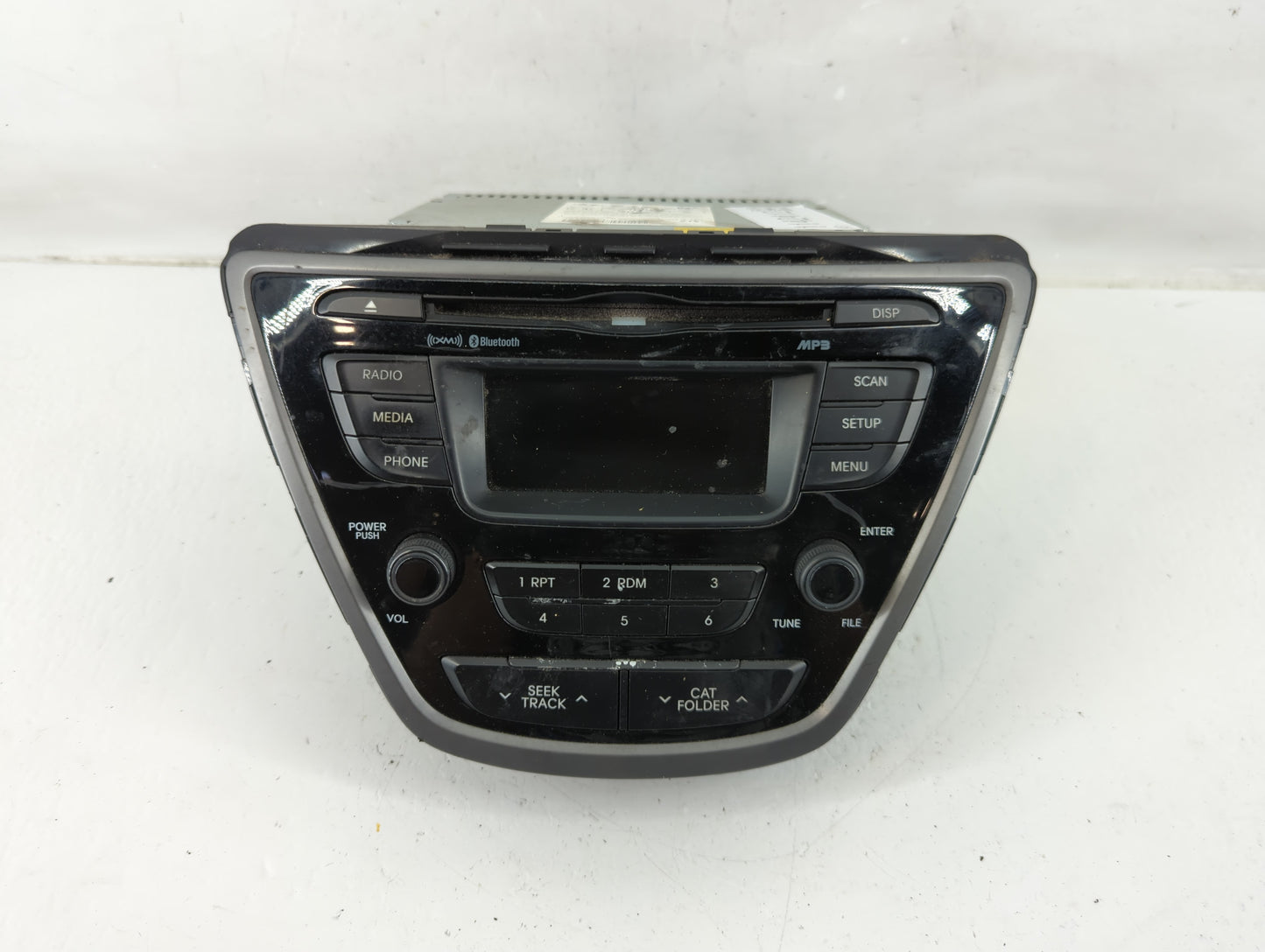 2014-2016 Hyundai Elantra Radio AM FM Cd Player Receiver Replacement P/N:96170-3X166GU Fits Fits 2014 2015 2016 OEM Used Aut