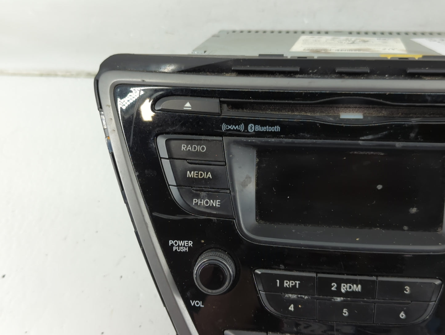 2014-2016 Hyundai Elantra Radio AM FM Cd Player Receiver Replacement P/N:96170-3X166GU Fits Fits 2014 2015 2016 OEM Used Aut