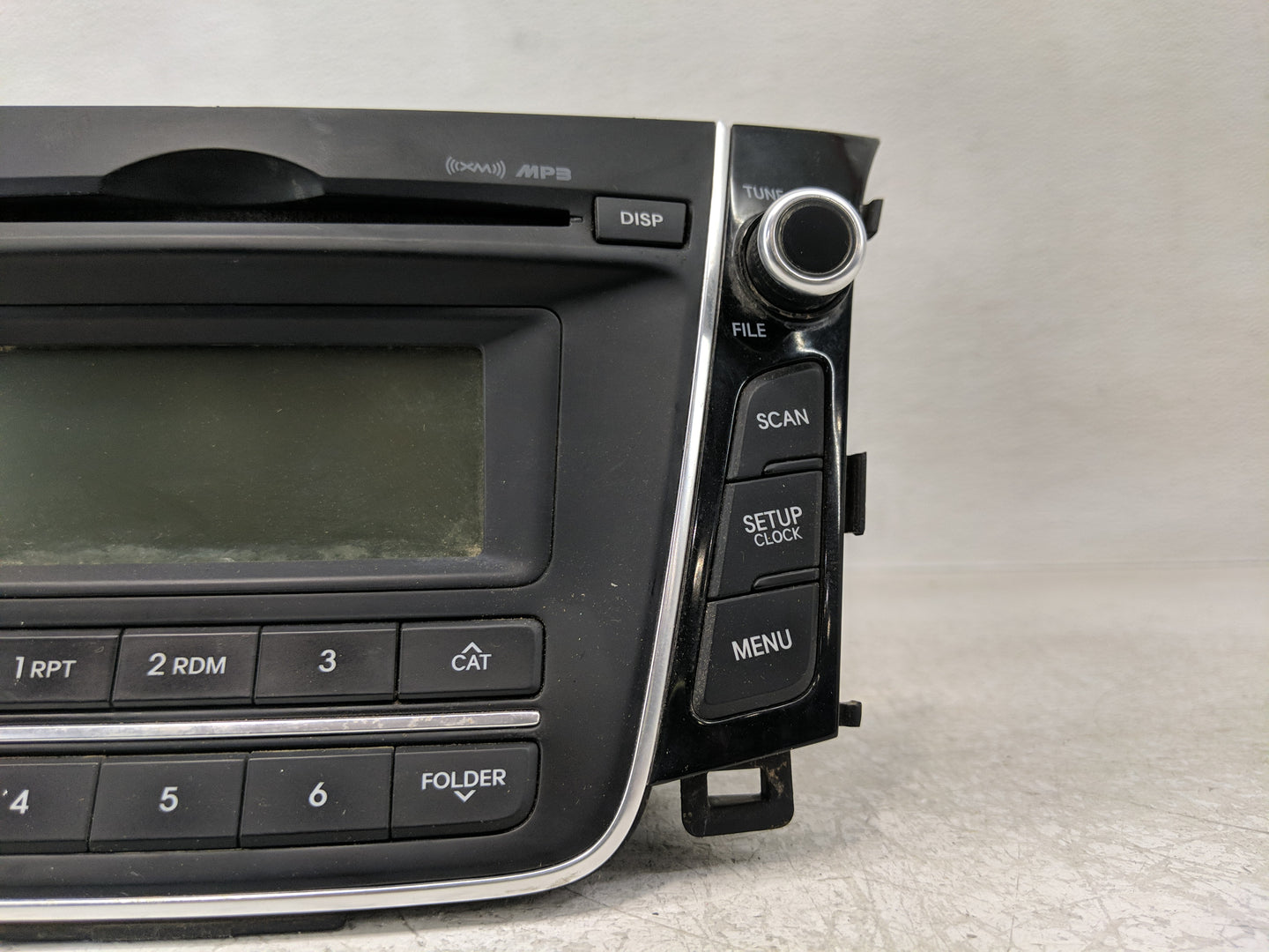 2013-2015 Hyundai Elantra Radio AM FM Cd Player Receiver Replacement P/N:96170-A5160GU Fits Fits 2013 2014 2015 OEM Used Aut