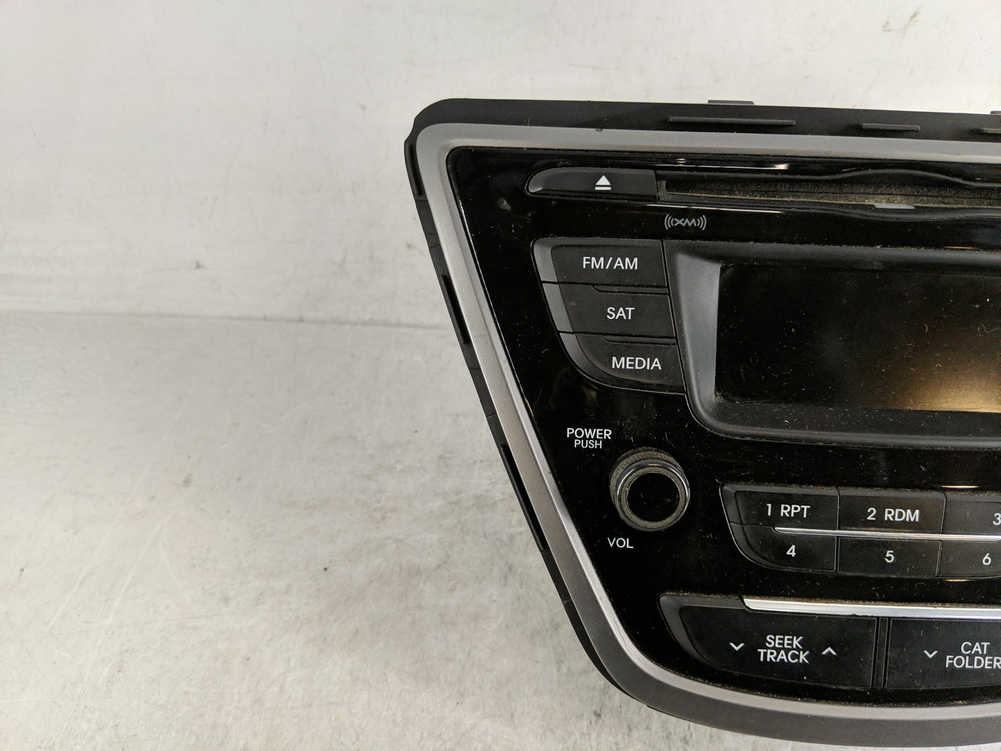 2014-2016 Hyundai Elantra Radio AM FM Cd Player Receiver Replacement P/N:96170-3X156GU Fits Fits 2014 2015 2016 OEM Used Aut