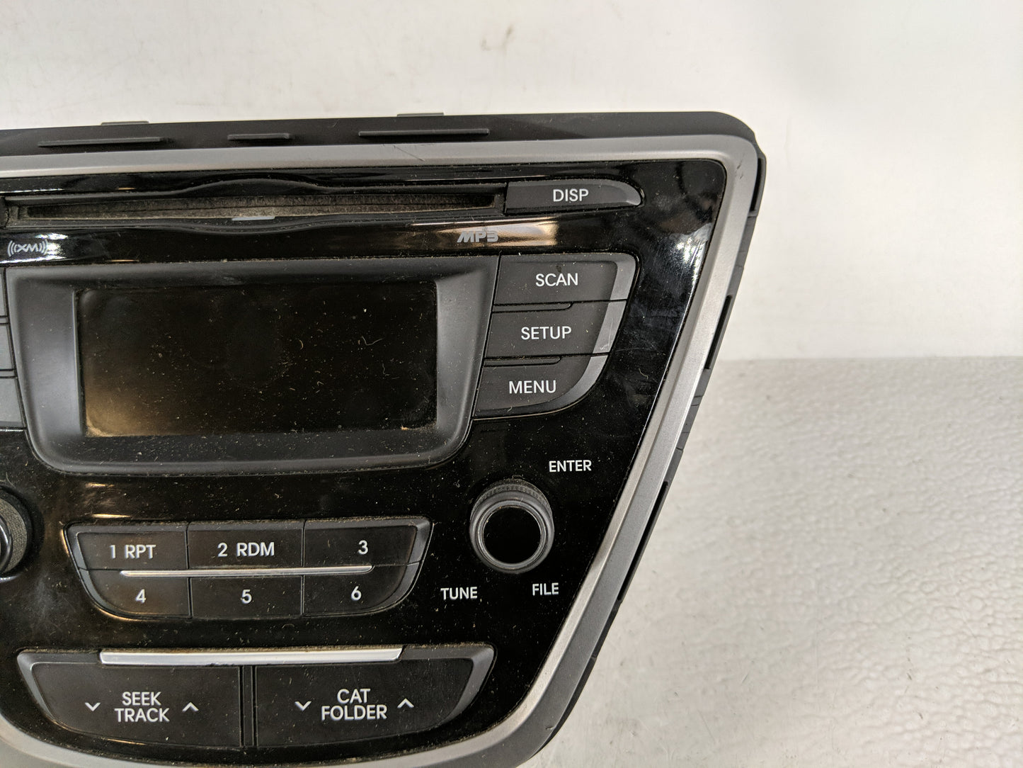 2014-2016 Hyundai Elantra Radio AM FM Cd Player Receiver Replacement P/N:96170-3X156GU Fits Fits 2014 2015 2016 OEM Used Aut