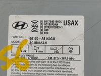 2014-2015 Hyundai Elantra Radio AM FM Cd Player Receiver Replacement P/N:96170-A5160GU Fits Fits 2014 2015 OEM Used Auto Par