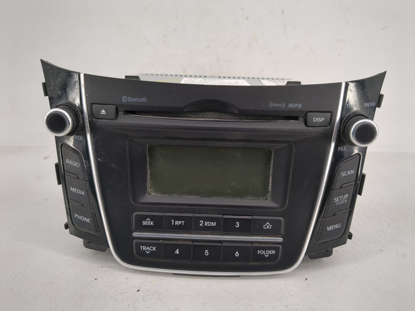 2013-2015 Hyundai Elantra Radio AM FM Cd Player Receiver Replacement P/N:96170-A5160GU Fits Fits 2013 2014 2015 OEM Used Aut