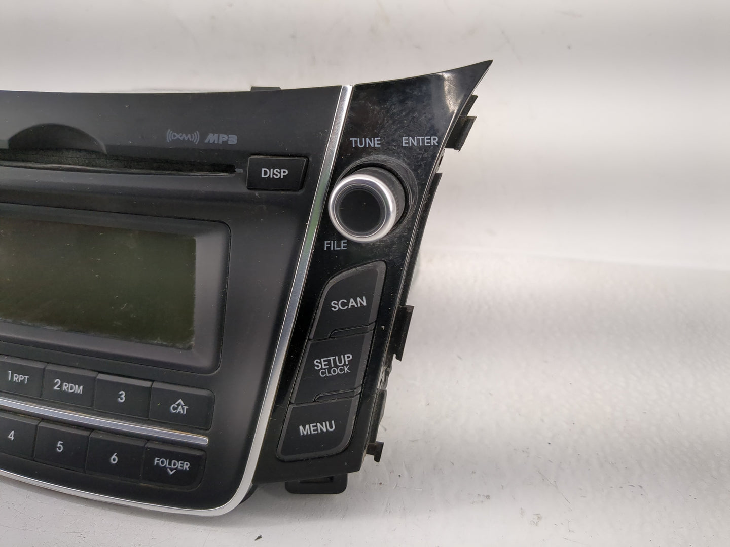 2013-2015 Hyundai Elantra Radio AM FM Cd Player Receiver Replacement P/N:96170-A5160GU Fits Fits 2013 2014 2015 OEM Used Aut