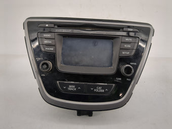 compare product 2014-2016 Hyundai Elantra Radio AM FM Cd Player Receiver Replacement P/N:96180-3X165GU Fits Fits 2014 2015 2016 OEM Used Auto Parts