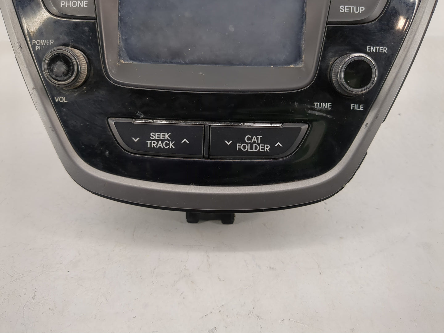 2014-2016 Hyundai Elantra Radio AM FM Cd Player Receiver Replacement P/N:96180-3X165GU Fits Fits 2014 2015 2016 OEM Used Aut