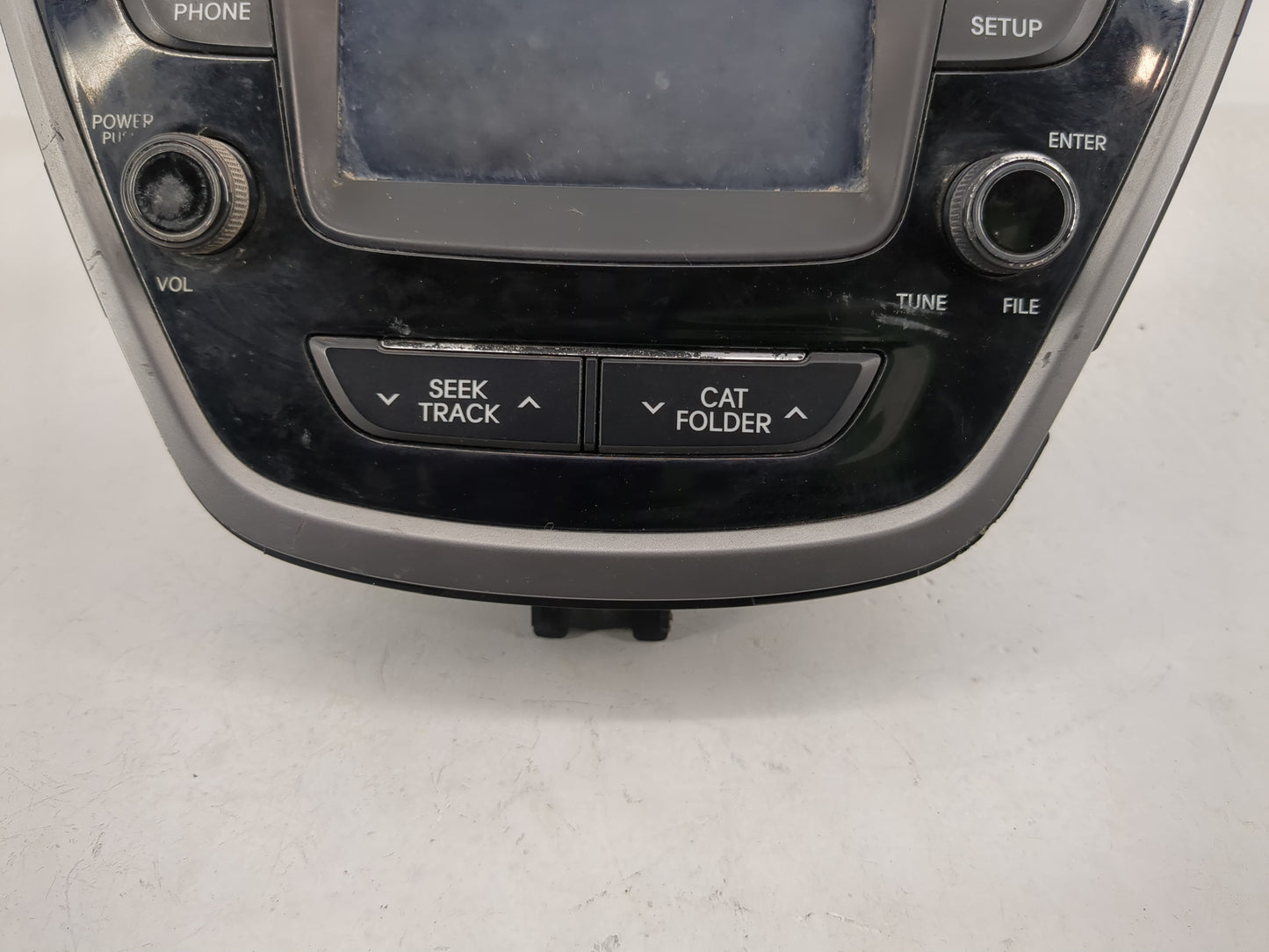 2014-2016 Hyundai Elantra Radio AM FM Cd Player Receiver Replacement P/N:96180-3X165GU Fits Fits 2014 2015 2016 OEM Used Aut