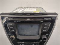 2014-2016 Hyundai Elantra Radio AM FM Cd Player Receiver Replacement P/N:96180-3X165GU Fits Fits 2014 2015 2016 OEM Used Aut