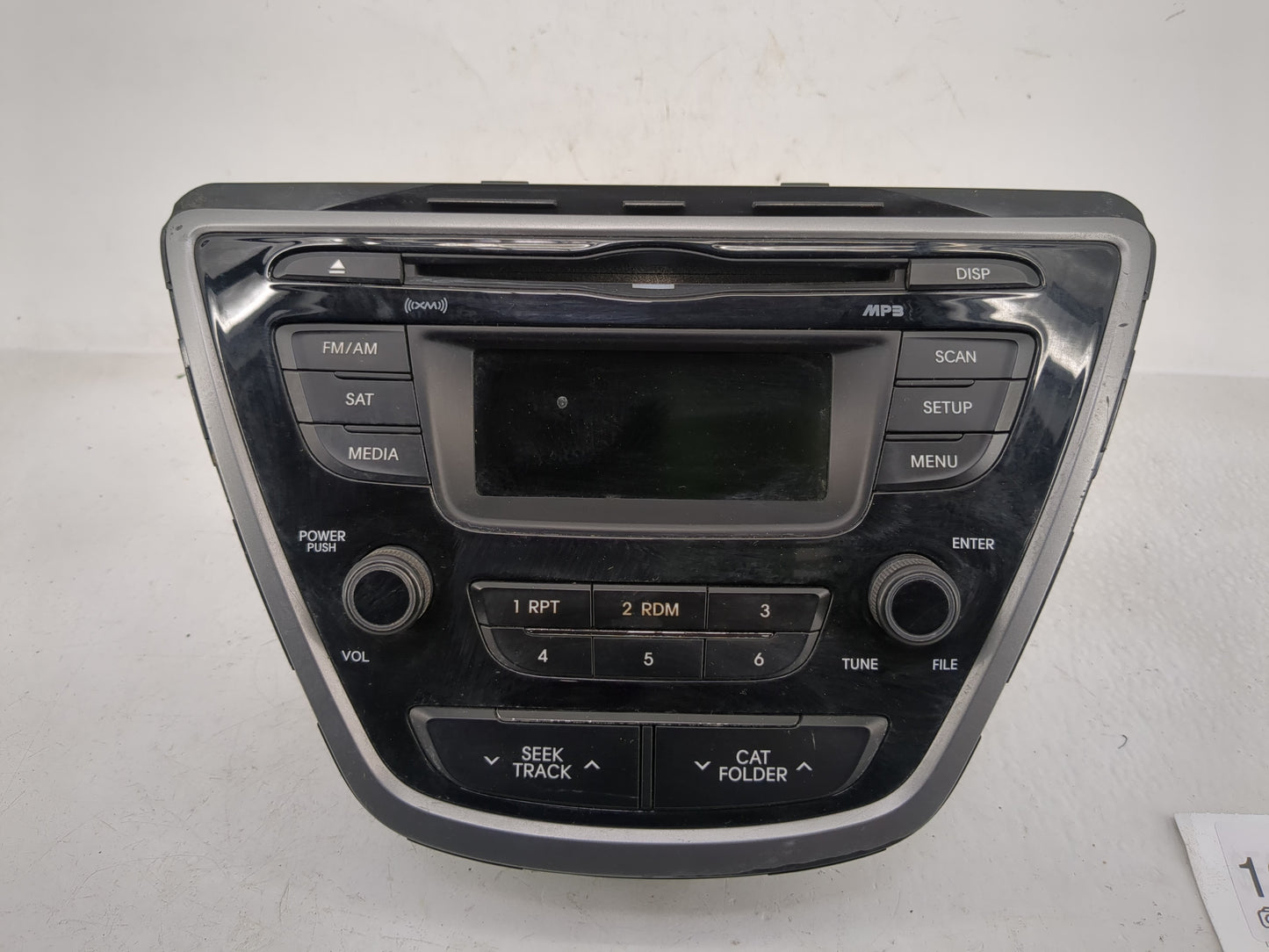 2014-2016 Hyundai Elantra Radio AM FM Cd Player Receiver Replacement P/N:96170-3X156GU Fits Fits 2014 2015 2016 OEM Used Aut