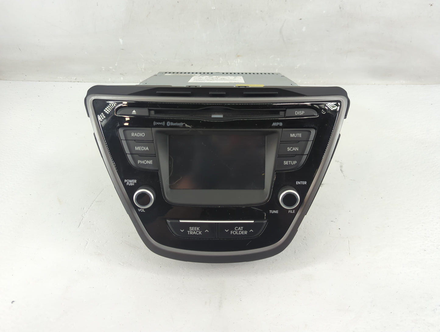 2014-2016 Hyundai Elantra Radio AM FM Cd Player Receiver Replacement P/N:96180-3X165GU Fits Fits 2014 2015 2016 OEM Used Aut