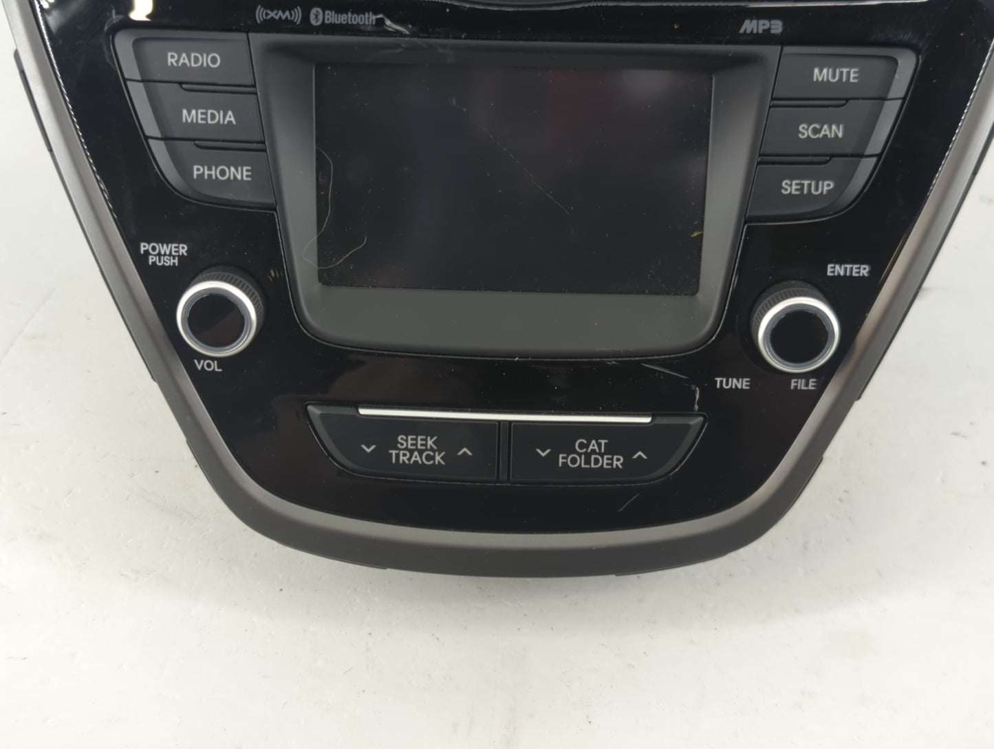 2014-2016 Hyundai Elantra Radio AM FM Cd Player Receiver Replacement P/N:96180-3X165GU Fits Fits 2014 2015 2016 OEM Used Aut