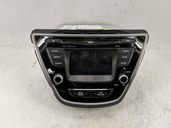 compare product 2014-2016 Hyundai Elantra Radio AM FM Cd Player Receiver Replacement P/N:96180-3X165GU Fits Fits 2014 2015 2016 OEM Used Auto Parts