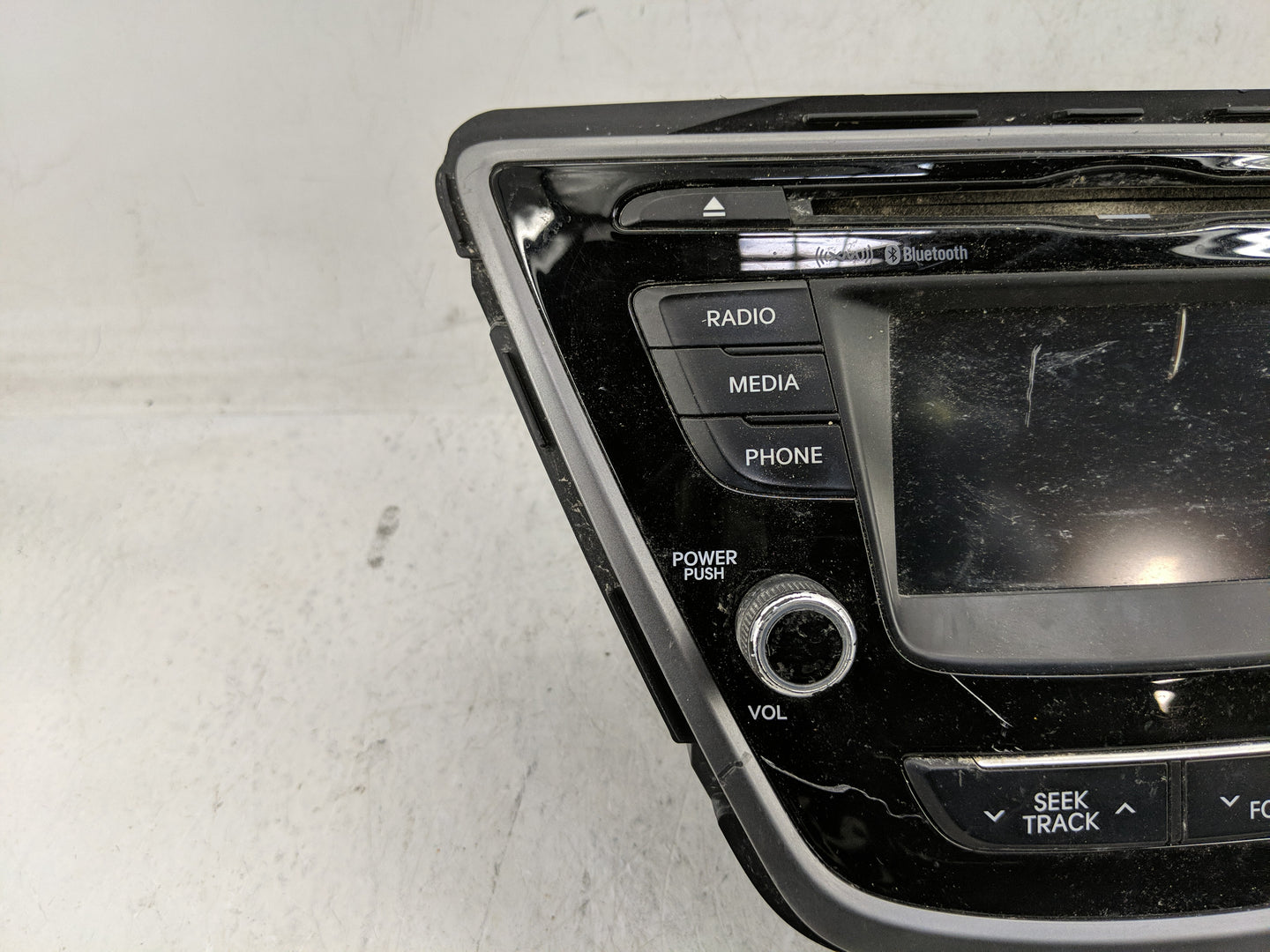 2014-2016 Hyundai Elantra Radio AM FM Cd Player Receiver Replacement P/N:96180-3X165GU Fits Fits 2014 2015 2016 OEM Used Aut