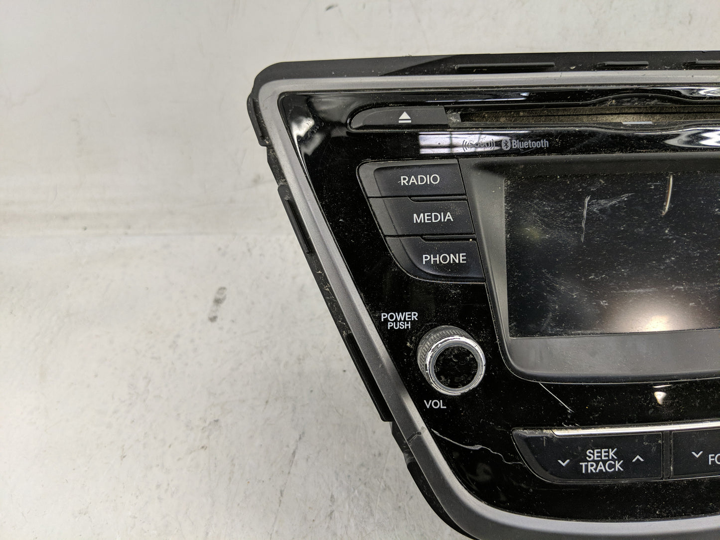 2014-2016 Hyundai Elantra Radio AM FM Cd Player Receiver Replacement P/N:96180-3X165GU Fits Fits 2014 2015 2016 OEM Used Aut