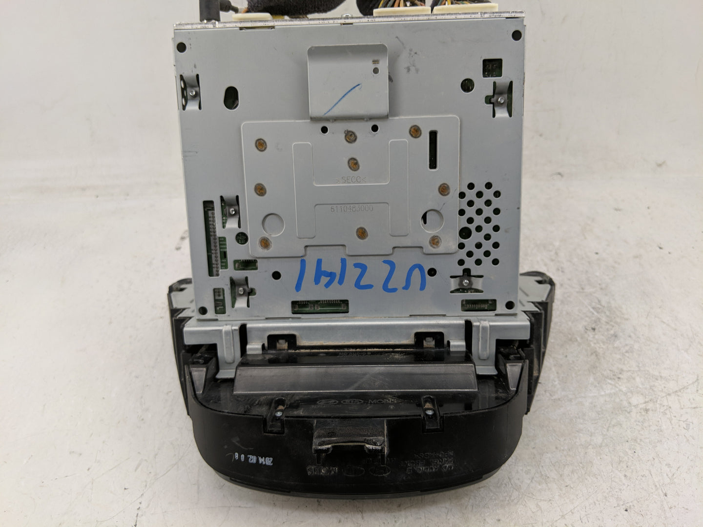 2014-2016 Hyundai Elantra Radio AM FM Cd Player Receiver Replacement P/N:96180-3X165GU Fits Fits 2014 2015 2016 OEM Used Aut