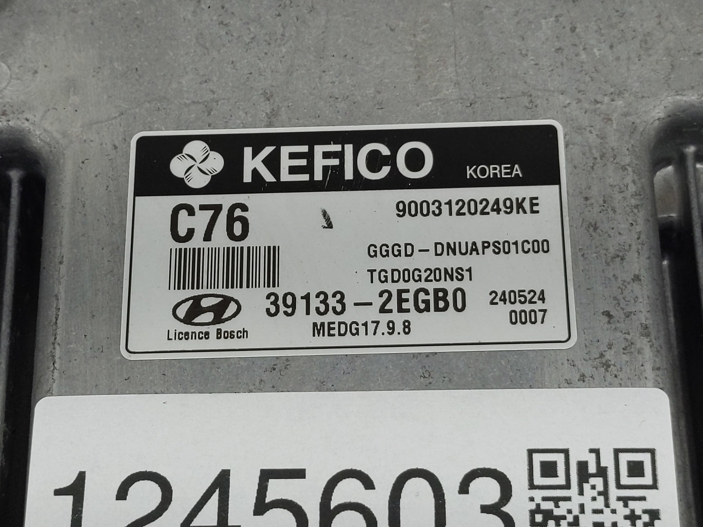 2014 Hyundai Elantra PCM Engine Control Computer ECU ECM PCU OEM P/N:39133-2EGB0 Fits OEM Used Auto Parts - Oemusedautoparts