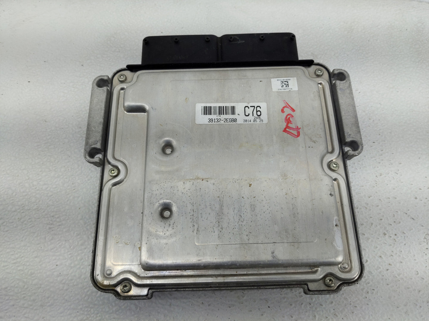 2014 Hyundai Elantra PCM Engine Control Computer ECU ECM PCU OEM P/N:39133-2EGB0 Fits OEM Used Auto Parts - Oemusedautoparts