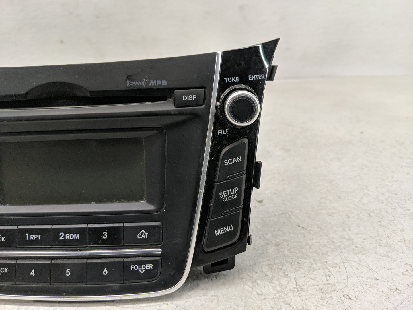 2014-2015 Hyundai Elantra Radio AM FM Cd Player Receiver Replacement P/N:96170-A5160GU Fits Fits 2014 2015 OEM Used Auto Par
